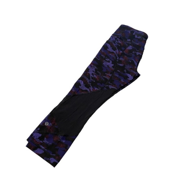 Lululemon Purple Camo Leggings EUC - Picture 2 of 10